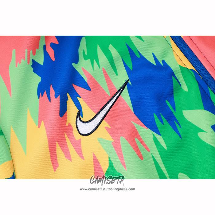 Chandal de Chaqueta del Brasil 2025-2026 Nino Multicolor